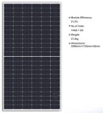 550W Güneş Paneli Half-Cut 144 Hücre - Görsel 2