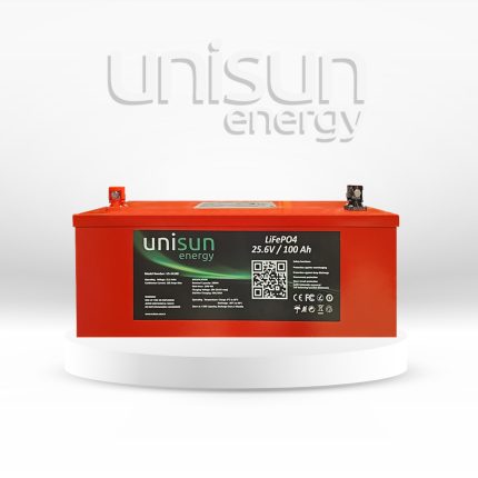 Unisun Energy 25.6 V 100Ah LIFEPO4 Lityum Akü