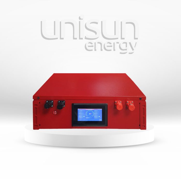 Unisun Energy 51.2V 100 Ah LiFEPO4 Dijital Ekranlı Lityum Akü