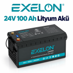 Exelon 24V 100 Ah Lityum Akü