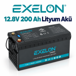 Exelon 12.8V 200 Ah Lityum Akü