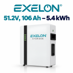 Exelon 51.2V, 106 Ah – 5.4 kwh Solid State