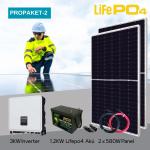 ProPaket-2  Hazır Solar Paket (LİfePo4 Akü)