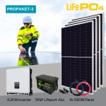 ProPaket-3  Hazır Solar Paket (LİfePo4 Akü)