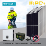 ProPaket-4  Hazır Solar Paket (LifePo4 Akü)