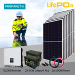ProPaket-5  Hazır Solar Paket (LifePo4 Akü)