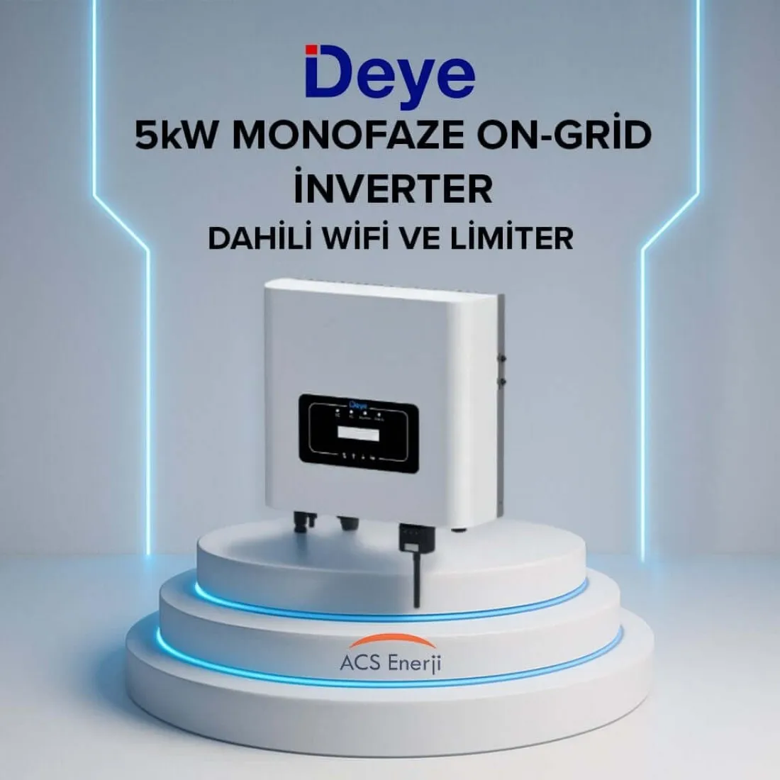 deye-5kw-monofaze-on-grid-inverter-1100x1100 Deye 5Kw On-Grid Monofaze İnverter - Görsel 1