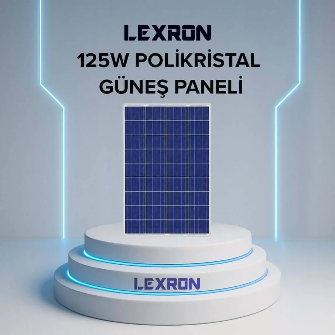lexron-125w-ecosol-polikristal-gunes-paneli-1100x1100 LEXRON 125W ECOSOL POLİKRİSTAL GÜNEŞ PANELİ - Görsel 1