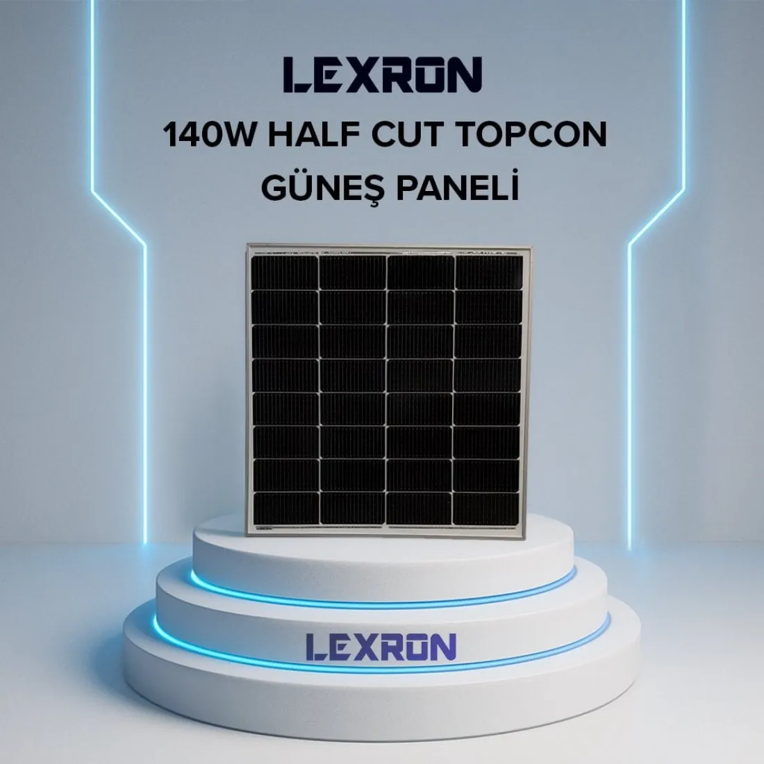 lexron-140w-half-cut-topcon-mono-gunes-paneli-1100x1100 LEXRON 140W HALF-CUT TOPCON MONO GÜNEŞ PANELİ - Görsel 1