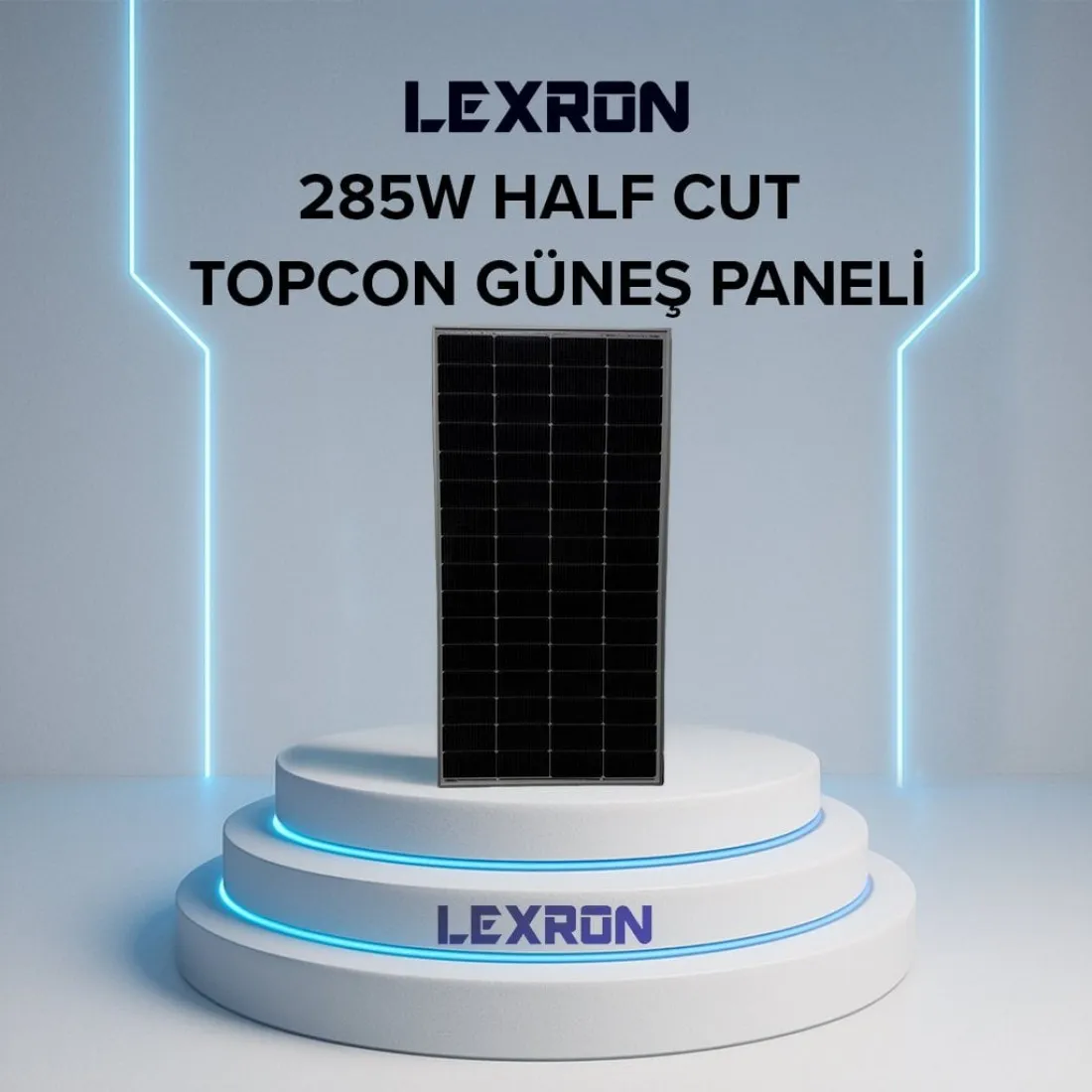 lexron-285w-half-cut-topcon-mono-gunes-paneli-karavan-ozel-uretim-1100x1100 LEXRON 285W HALF-CUT TOPCON MONO GÜNEŞ PANELİ -KARAVAN ÖZEL ÜRETİM - Görsel 1