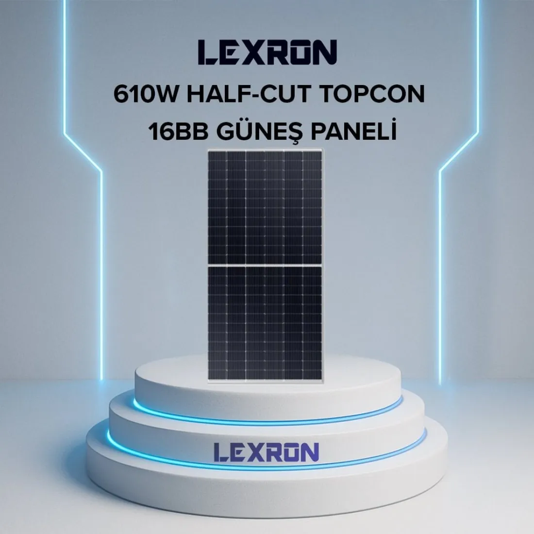 lexron-610w-half-cut-topcon-16bb-gunes-paneli-1100x1100 LEXRON 610W HALF-CUT TOPCON 16BB GÜNEŞ PANELİ - Görsel 1