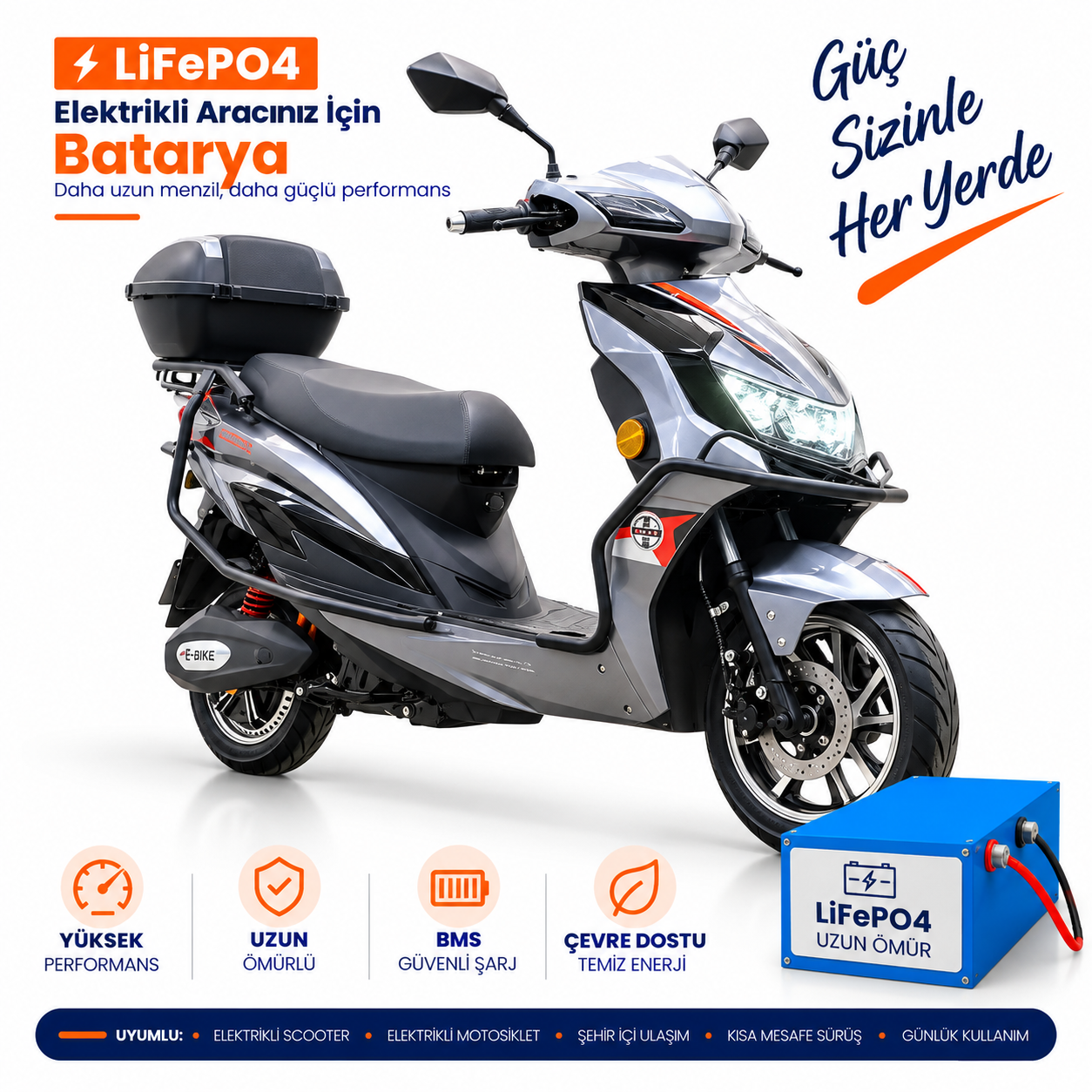 ARORA LEOPAR Arora LEOPAR LiFePO4 Batarya Yenileme ve Kapasite Yükseltme - Görsel 1
