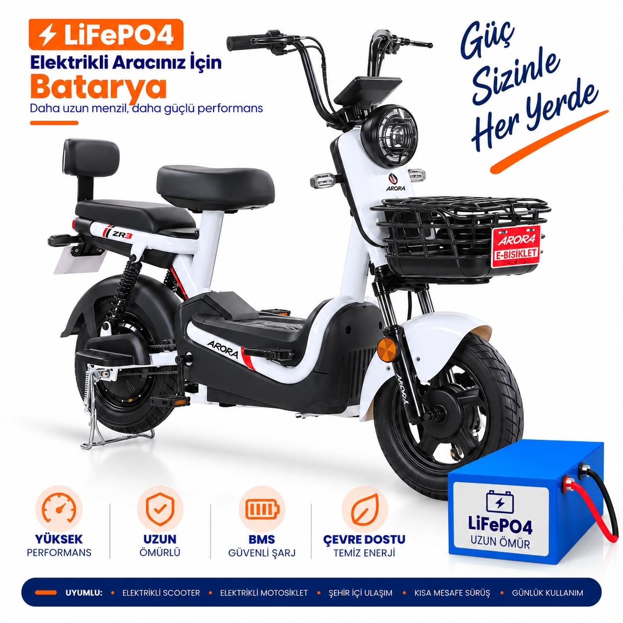 ARORA ZR3 Arora ZR3 LiFePO4 Batarya Yenileme ve Kapasite Yükseltme - Görsel 1