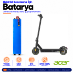 Acer ES01 Scooter Batarya Yenileme ve Kapasite Yükseltme