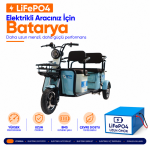Akeso Lily LiFePO4 Batarya Yenileme ve Kapasite Yükseltme