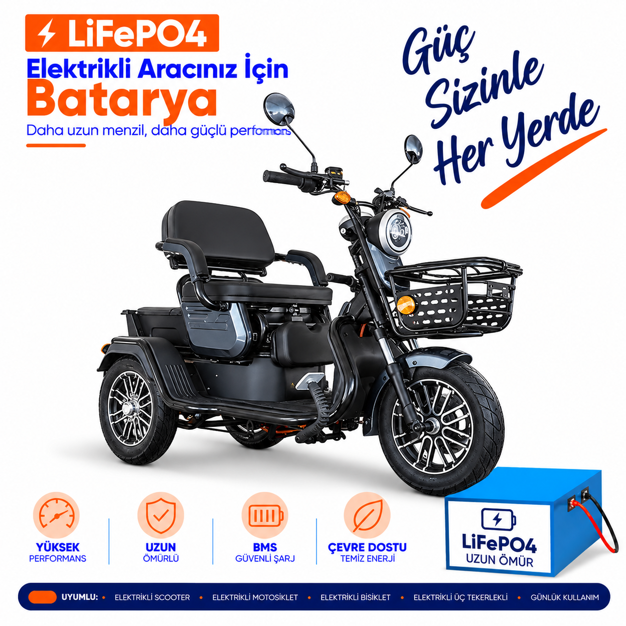 MOTOLUX FAYTON 5000X Motolux FAYTON 5000X LiFePO4 Batarya Yenileme ve Kapasite Yükseltme - Görsel 1