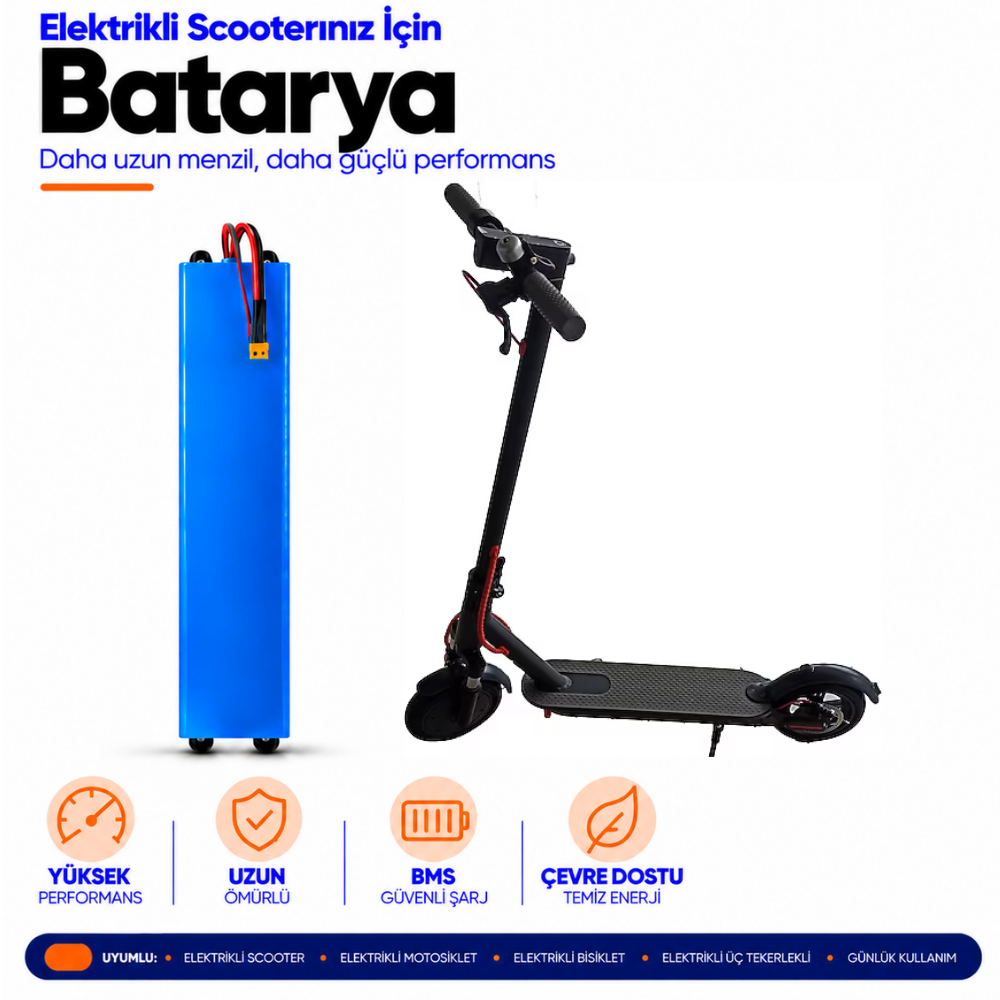 Mipao Sway Scooter Mipao Sway Scooter Batarya Yenileme ve Kapasite Yükseltme - Görsel 1