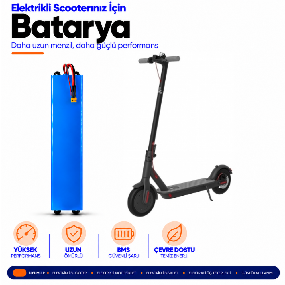 Mobil Urban ES-851 Scooter Mobil Urban ES-851 Scooter Batarya Yenileme ve Kapasite Yükseltme - Görsel 1