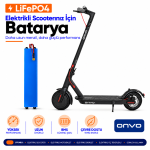 Onvo OV-006 Scooter LiFePO4 Batarya Yenileme ve Güçlendirme
