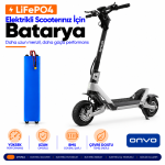 Onvo OV-RX-5 Scooter LiFePO4 Batarya Yenileme ve Güçlendirme