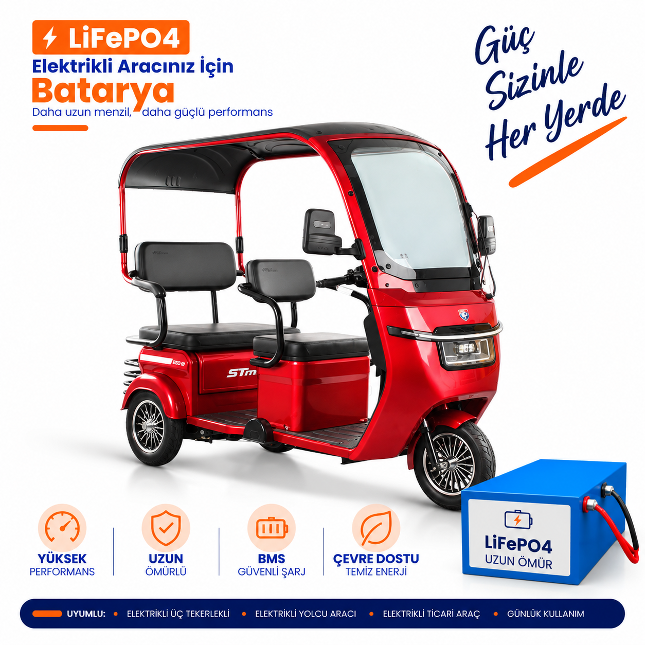 STMAX ULTRA Stmax ULTRA LiFePO4 Batarya Yenileme ve Kapasite Yükseltme - Görsel 1