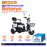 Skyjet EcoCar5 LiFePO4 Batarya Yenileme ve Kapasite Yükseltme