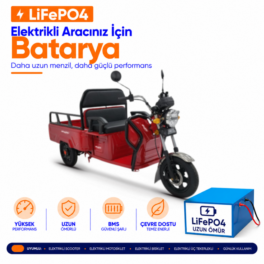 Skyjet MASTER PİKAP Skyjet Master Pikap LiFePO4 Batarya Yenileme ve Kapasite Yükseltme - Görsel 1
