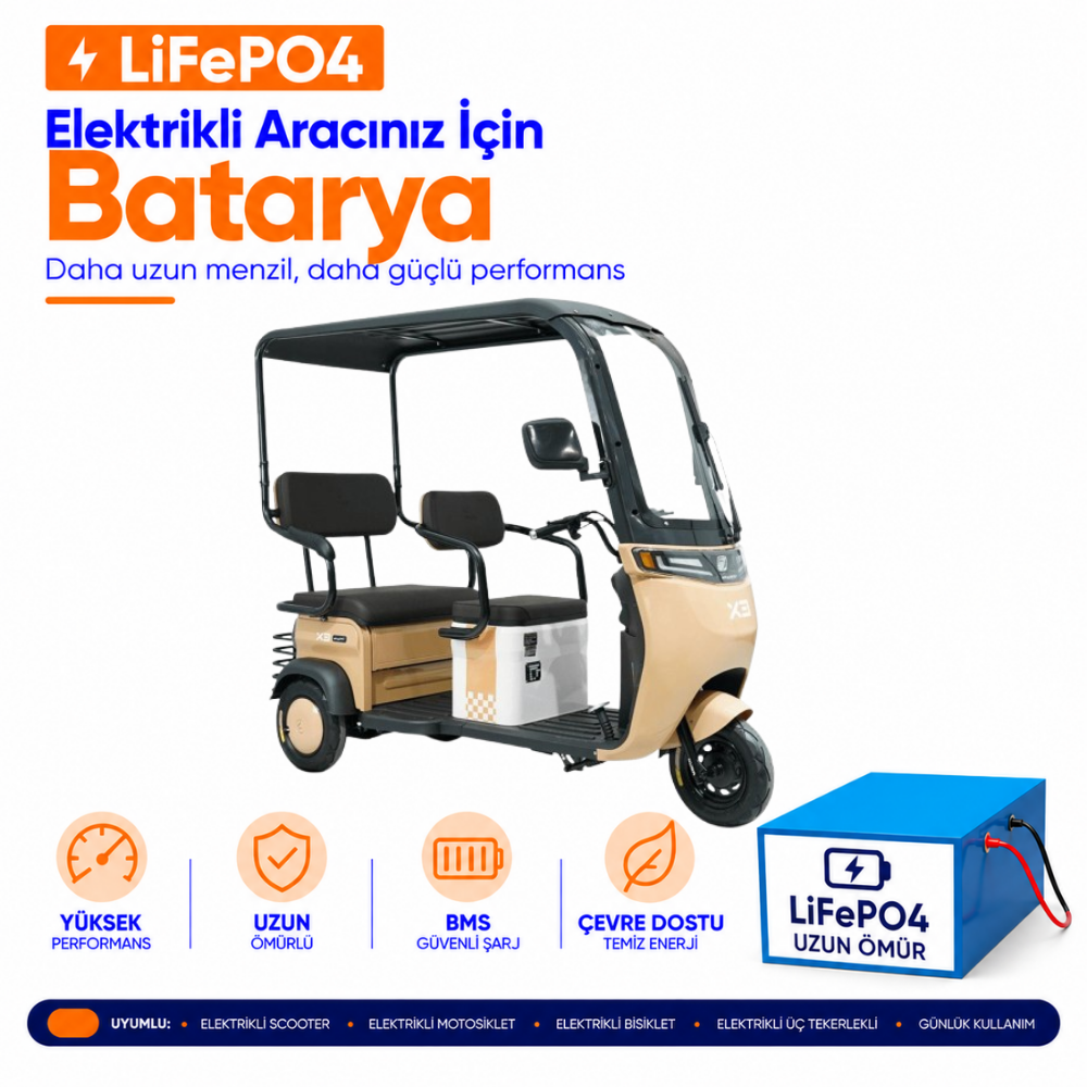 Skyjet OPTİMUS ULTRA Skyjet Optimus Ultra LiFePO4 Batarya Yenileme ve Kapasite Yükseltme - Görsel 1