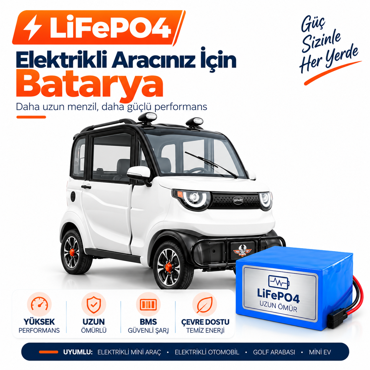 YUKİ AMY MINI STUDYO Yuki Amy Mini LiFePO4 Batarya Yenileme ve Kapasite Yükseltme - Görsel 1