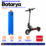 Bood CX-800 Scooter Batarya Yenileme ve Kapasite Yükseltme
