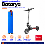 Bood QR1200 Scooter Batarya Yenileme ve Kapasite Yükseltme