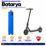 Ducati Pro-I Evo Scooter Batarya Yenileme ve Kapasite Yükseltme