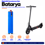 Funny Walk Esc-C4 Scooter Batarya Yenileme ve Kapasite Yükseltme