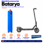 Goldmaster Citystar Scooter Batarya Yenileme ve Kapasite Yükseltme