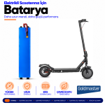 Goldmaster Scooti Scooter Batarya Yenileme ve Kapasite Yükseltme