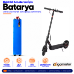 GoMaster Mobil Urban E-GO 2 Scooter Batarya Yenileme ve Kapasite Yükseltme