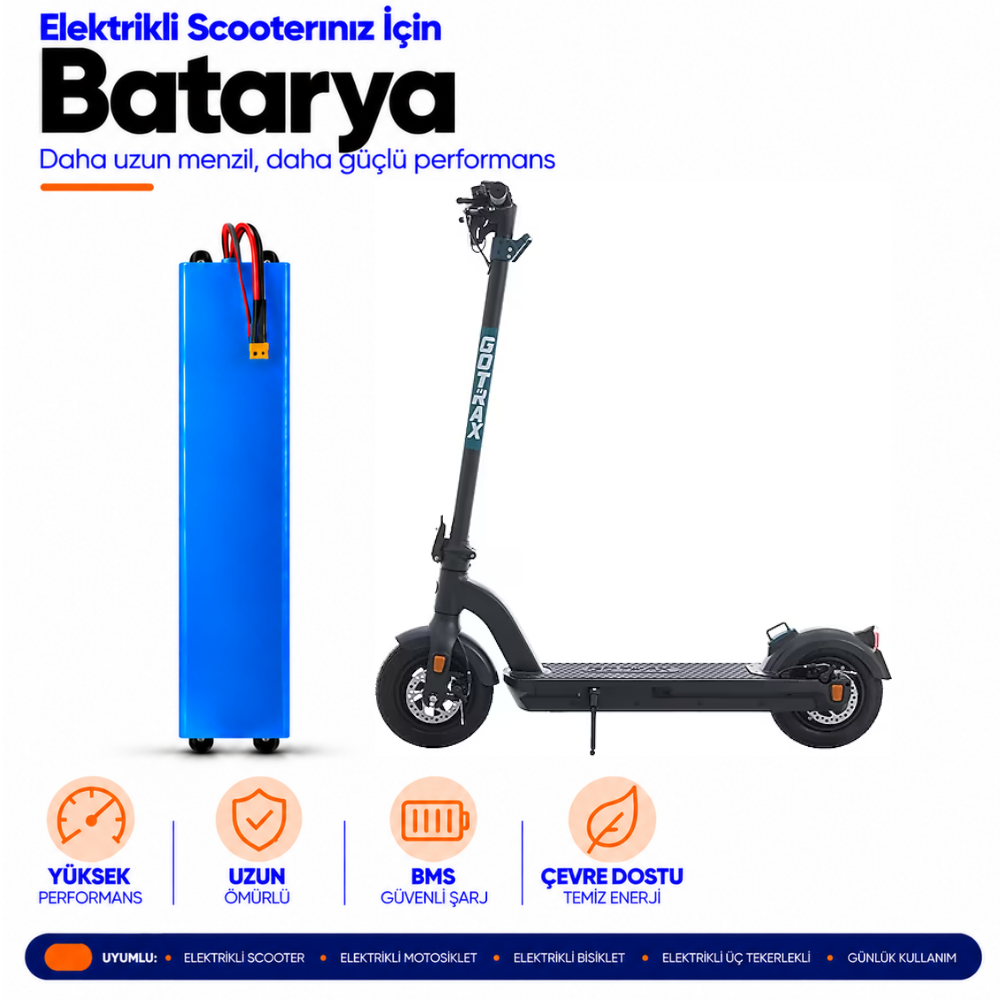 gotrax g max ultra Gotrax G Max Ultra Scooter Batarya Yenileme ve Kapasite Yükseltme - Görsel 1