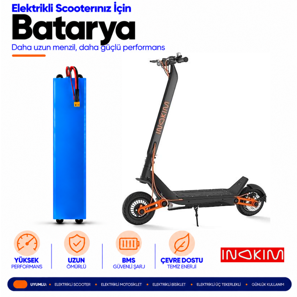 inokim ox scooter Inokim Ox Scooter Batarya Yenileme ve Kapasite Yükseltme - Görsel 1