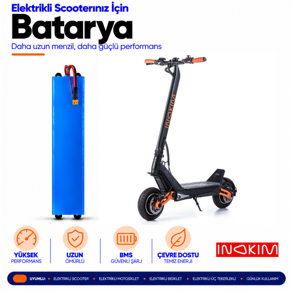 inokim oxo scooter Inokim Oxo Scooter Batarya Yenileme ve Kapasite Yükseltme - Görsel 1