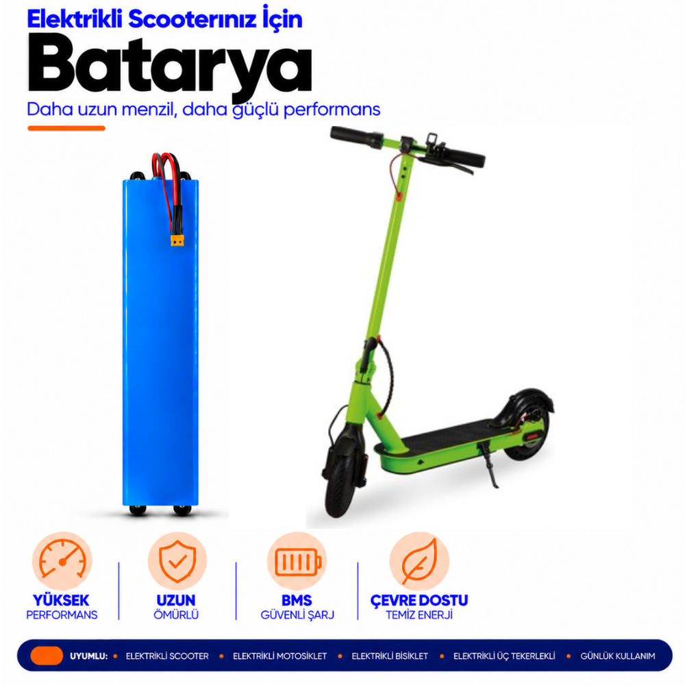 mobil urban mint Mobil Urban Mint Scooter Batarya Yenileme ve Kapasite Yükseltme - Görsel 1