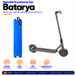 Odisu SpeedyGO K851-G Scooter Batarya Yenileme ve Kapasite Yükseltme