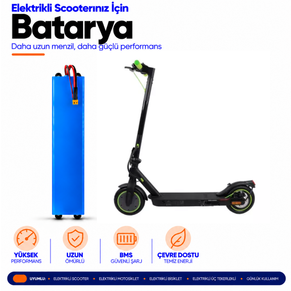 roadsmart rs350 Roadsmart RS350 Scooter Batarya Yenileme ve Kapasite Yükseltme - Görsel 1