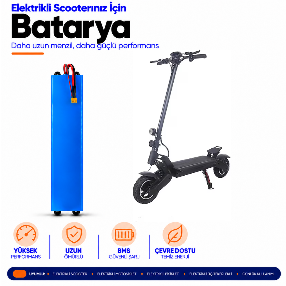 smartmi gorilla Smartmi Gorilla G3 Power Scooter Batarya Yenileme ve Kapasite Yükseltme - Görsel 1