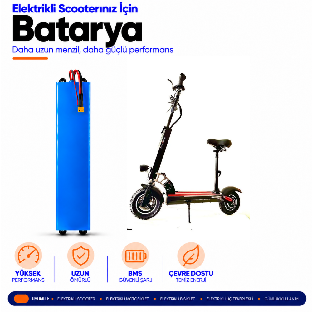 veps new Veps New Speed NS-9800 Scooter Batarya Yenileme ve Kapasite Yükseltme - Görsel 1