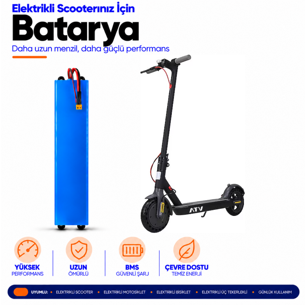 volta v1 Volta VT1 Scooter Batarya Yenileme ve Kapasite Yükseltme - Görsel 1