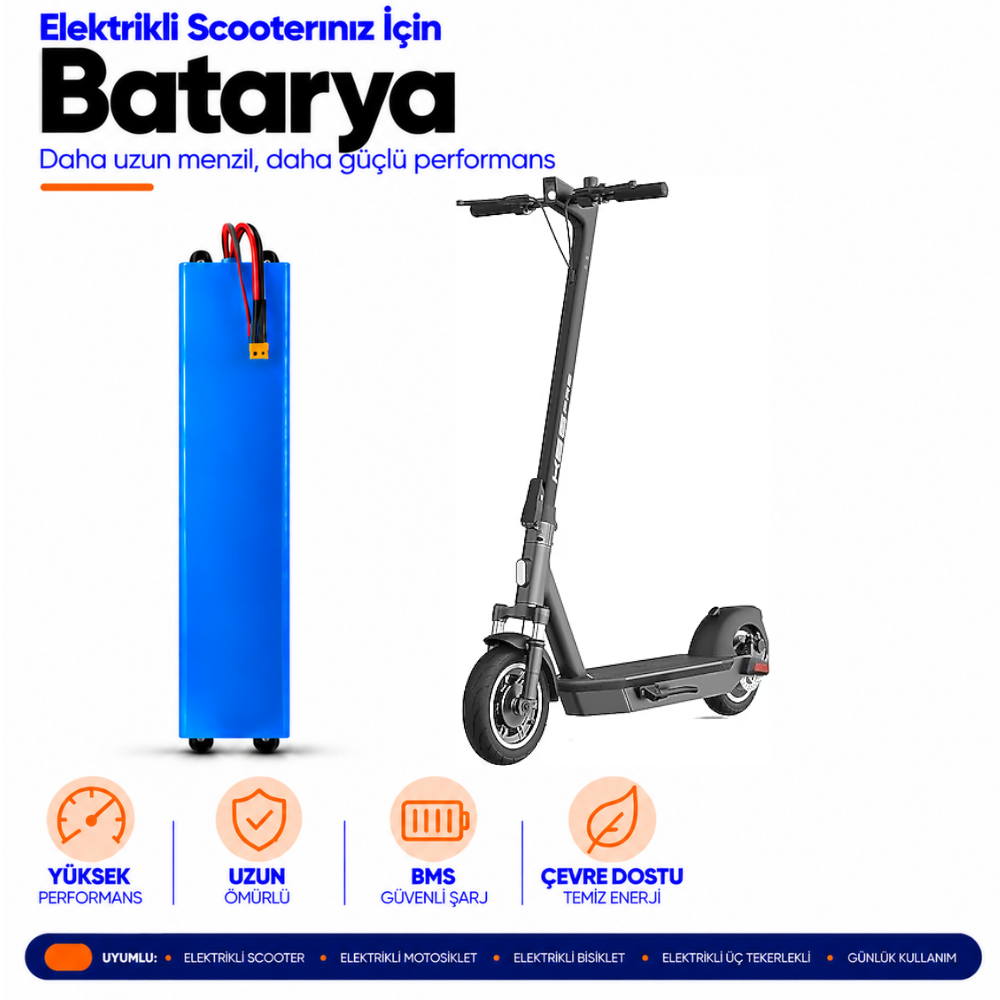 yadea k56 Yadea KS6 Pro Scooter Batarya Yenileme ve Kapasite Yükseltme - Görsel 1