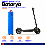 Yuki L2 City Runner Scooter Batarya Yenileme ve Kapasite Yükseltme
