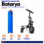 Yuki City King OffRoad Scooter Batarya Yenileme ve Kapasite Yükseltme